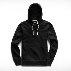 Reigning Champ Midweight Terry Pullover Hoodie, Large, Black